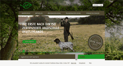 Desktop Screenshot of jagdschule-ajn.de